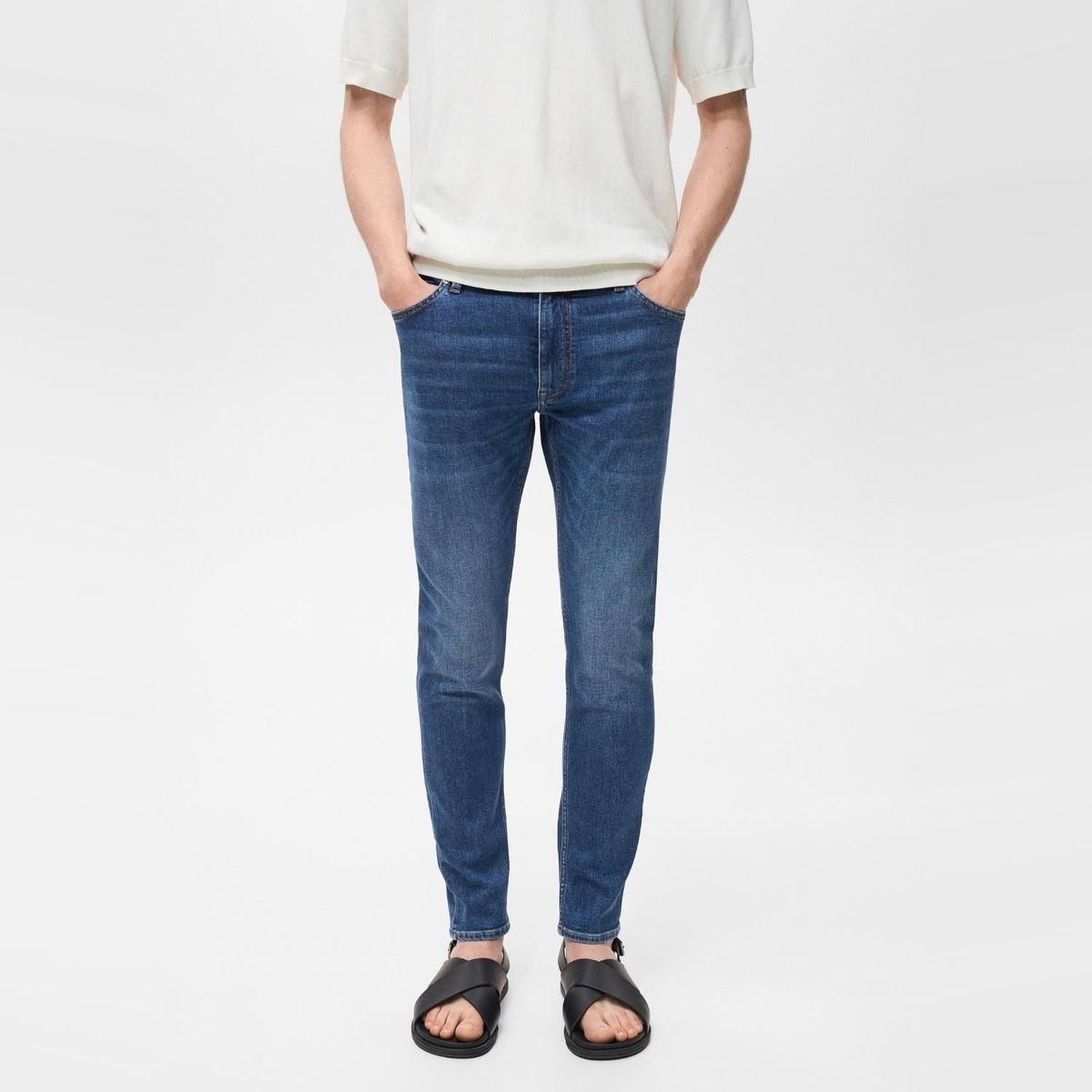 MANGO - Jean 5 Bolsillos Hombre Skinny Mango