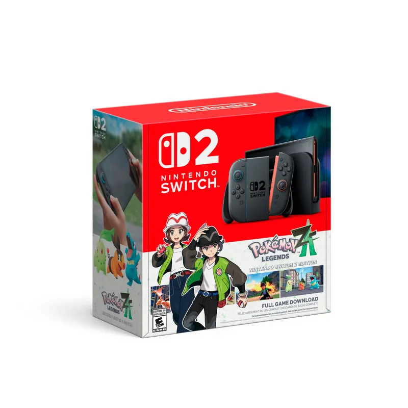NINTENDO - Nintendo Switch¿ 2 + Pokémon Legends: Z-A Bundle 256 GB