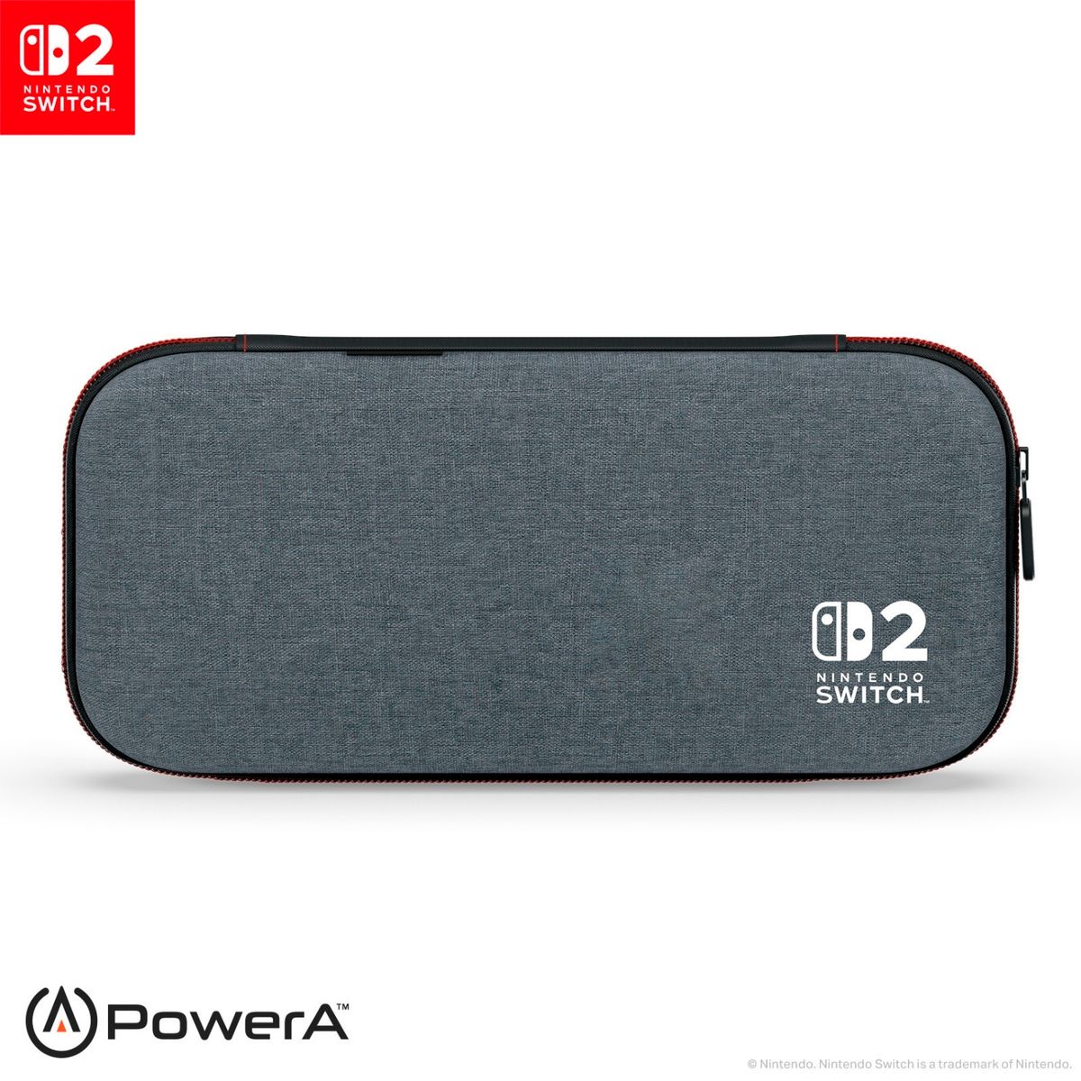 POWER A - Protector Funda delgada PowerA Gris  para Nintendo Switch 2