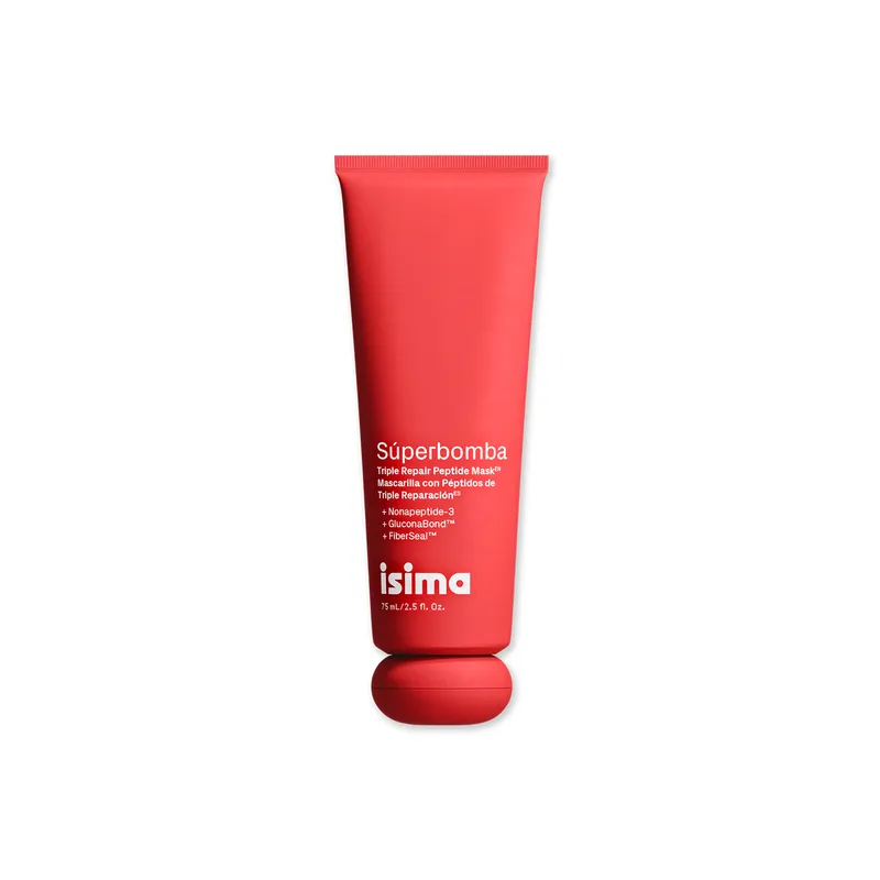 ISIMA - Mascarilla capilar isima Súperbomba Triple Repair Peptide Mask Travel Reparación 75ml