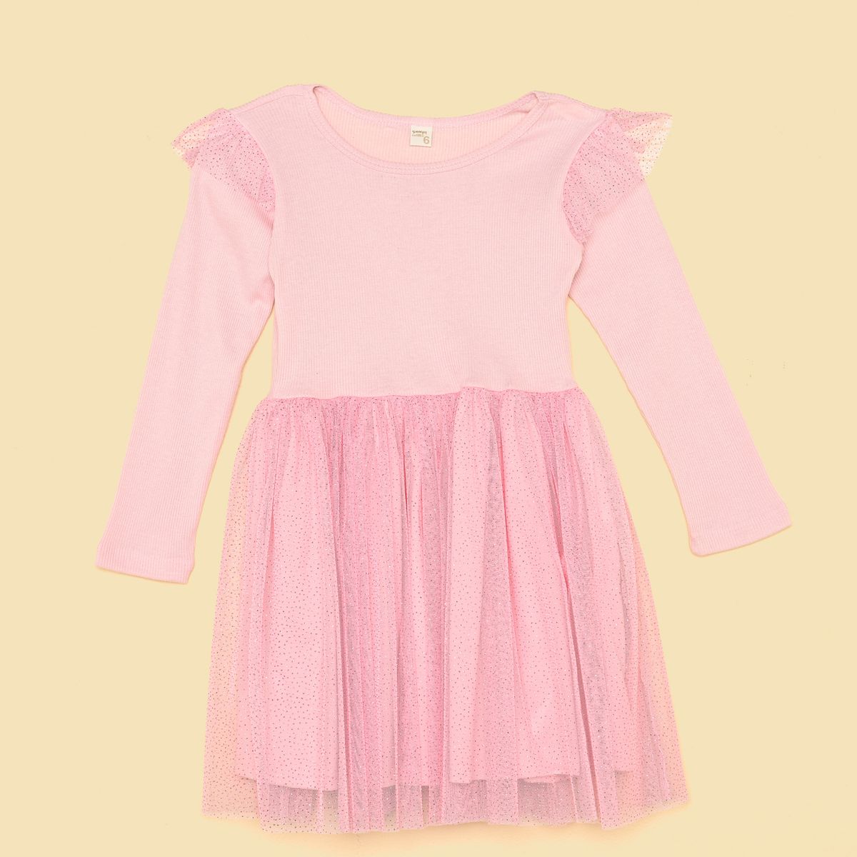 YAMP - Vestido Para Niña Tutu Manga larga Yamp