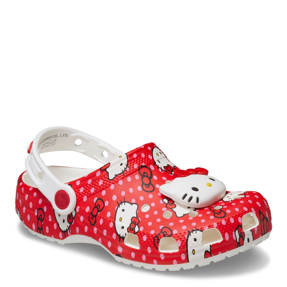 CROCS - Sandalias Crocs Hello Kitty Red Classic Clog Niña  