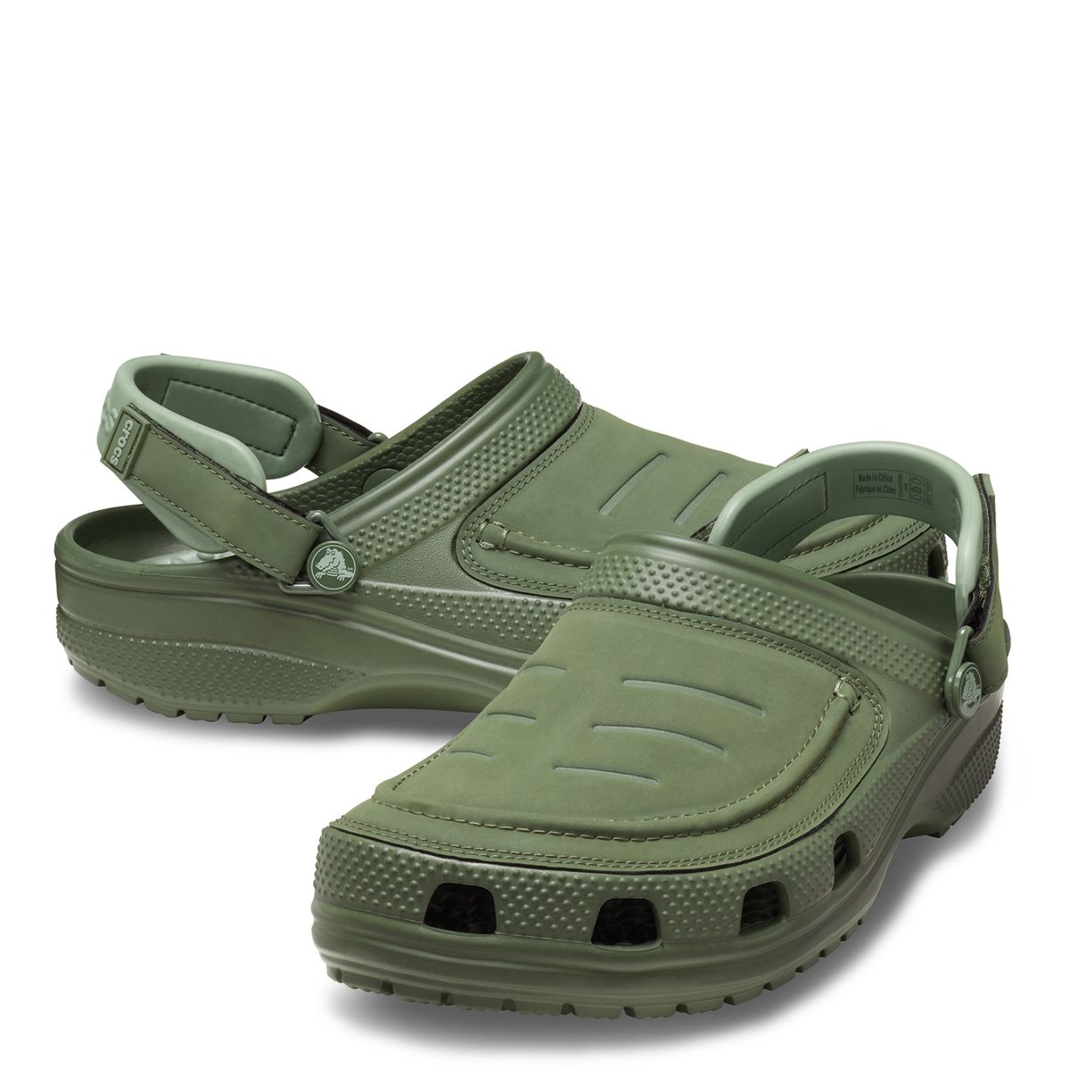 CROCS - Sandalias Crocs para Hombre Yukon Vista II LR Clog color Army Green