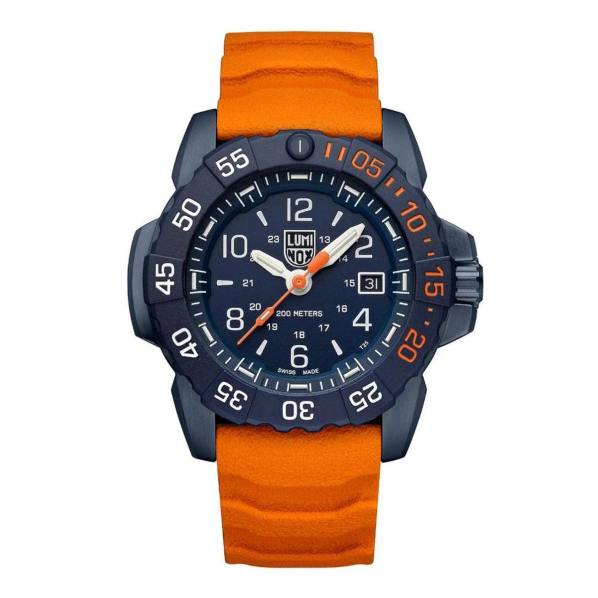  - Reloj Luminox Hombre navy seal . Reloj Caucho amarillo