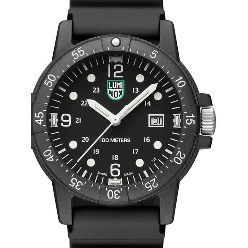  - Reloj Luminox Hombre sea bass . Reloj Caucho gris