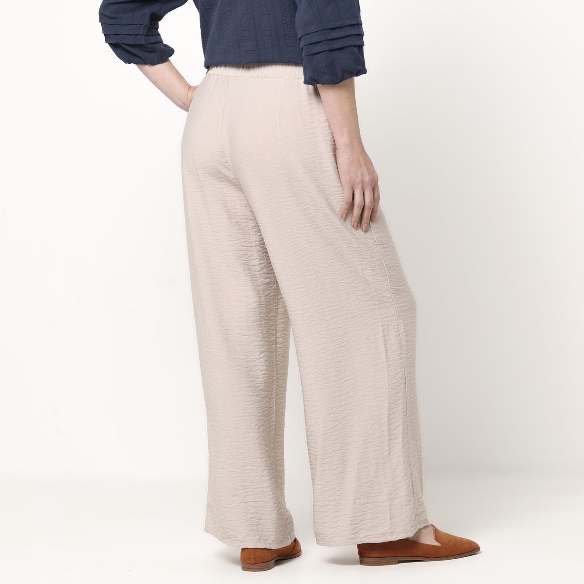NEWPORT - Pantalón Recto  Mujer De Rayon Newport 