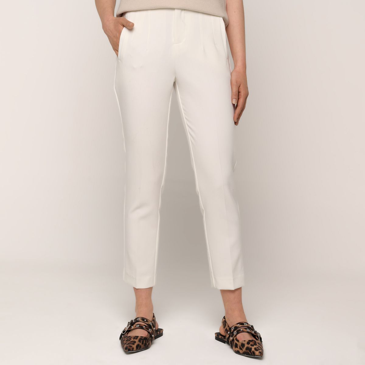 BASEMENT - Pantalón Recto Mujer Basement