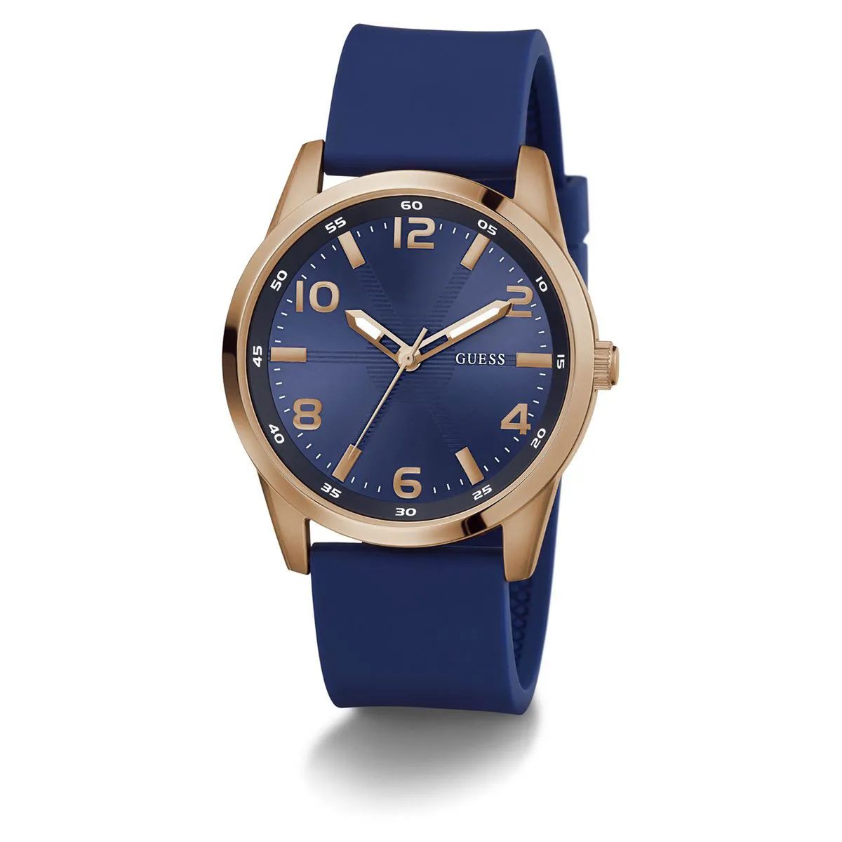 GUESS - Reloj Guess Hombre Monte. Reloj Silicona Azul GW0805G3