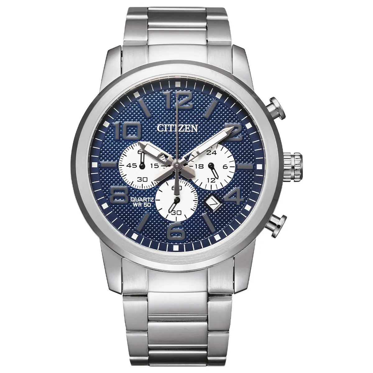 CITIZEN - Reloj Citizen Hombre. Reloj Acero Inoxidable Plateado AN8050-51M