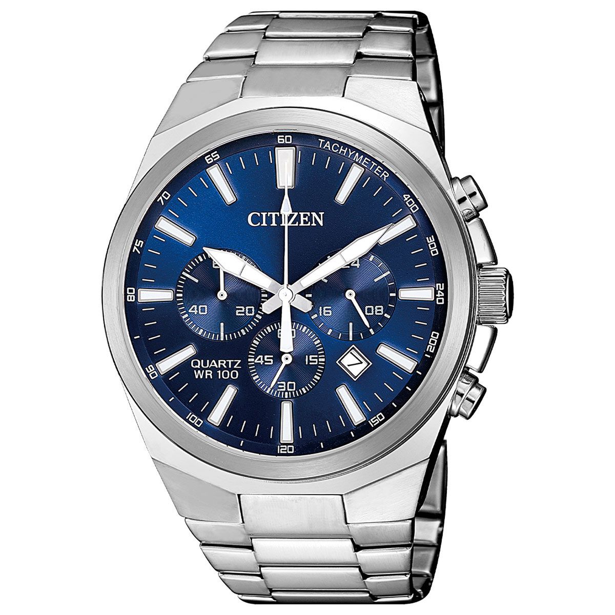 CITIZEN - Reloj Citizen Hombre. Reloj Acero Inoxidable Plateado AN8170-59L