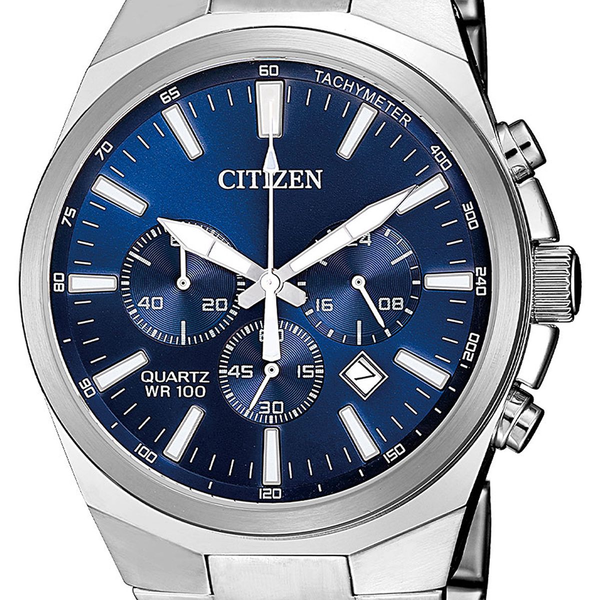 CITIZEN - Reloj Citizen Hombre. Reloj Acero Inoxidable Plateado AN8170-59L