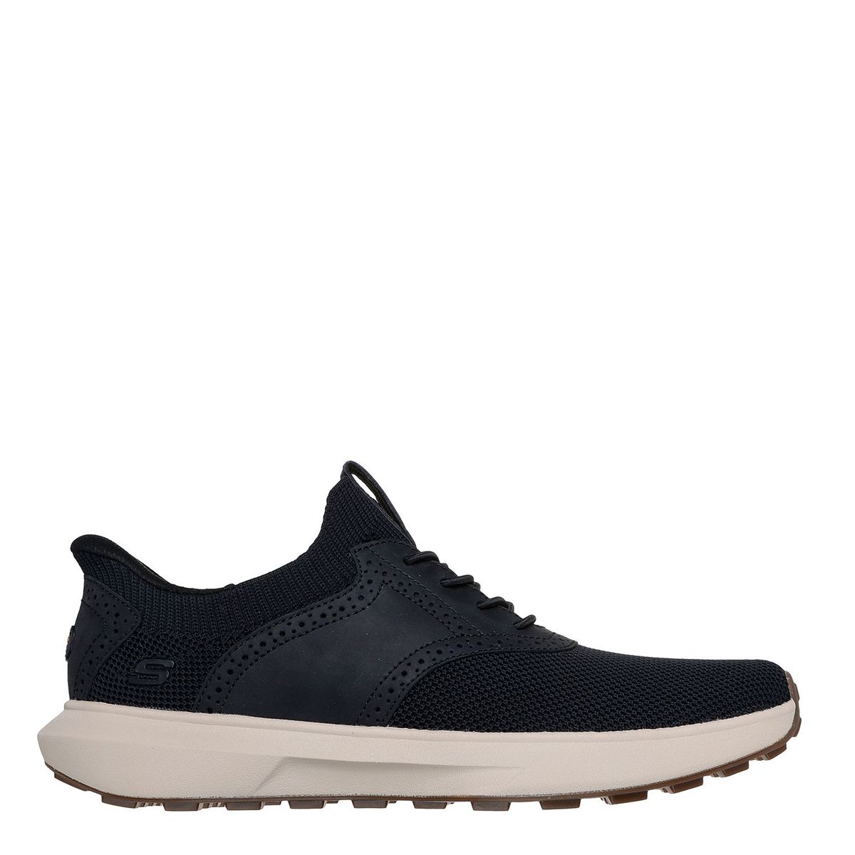 SKECHERS - Tenis Skechers Slip Ins Moda Invader Foxtrot Hombre Negros