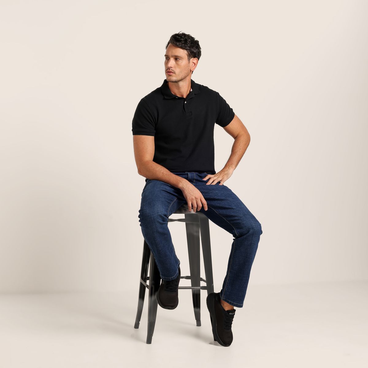 SKECHERS - Tenis Skechers Moda Go Walk Stability 2.0 Hombre Negros