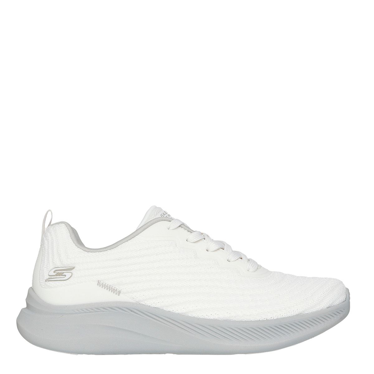 SKECHERS - Tenis Skechers Moda Bobs Moda Flex Mel Mujer Blancos 