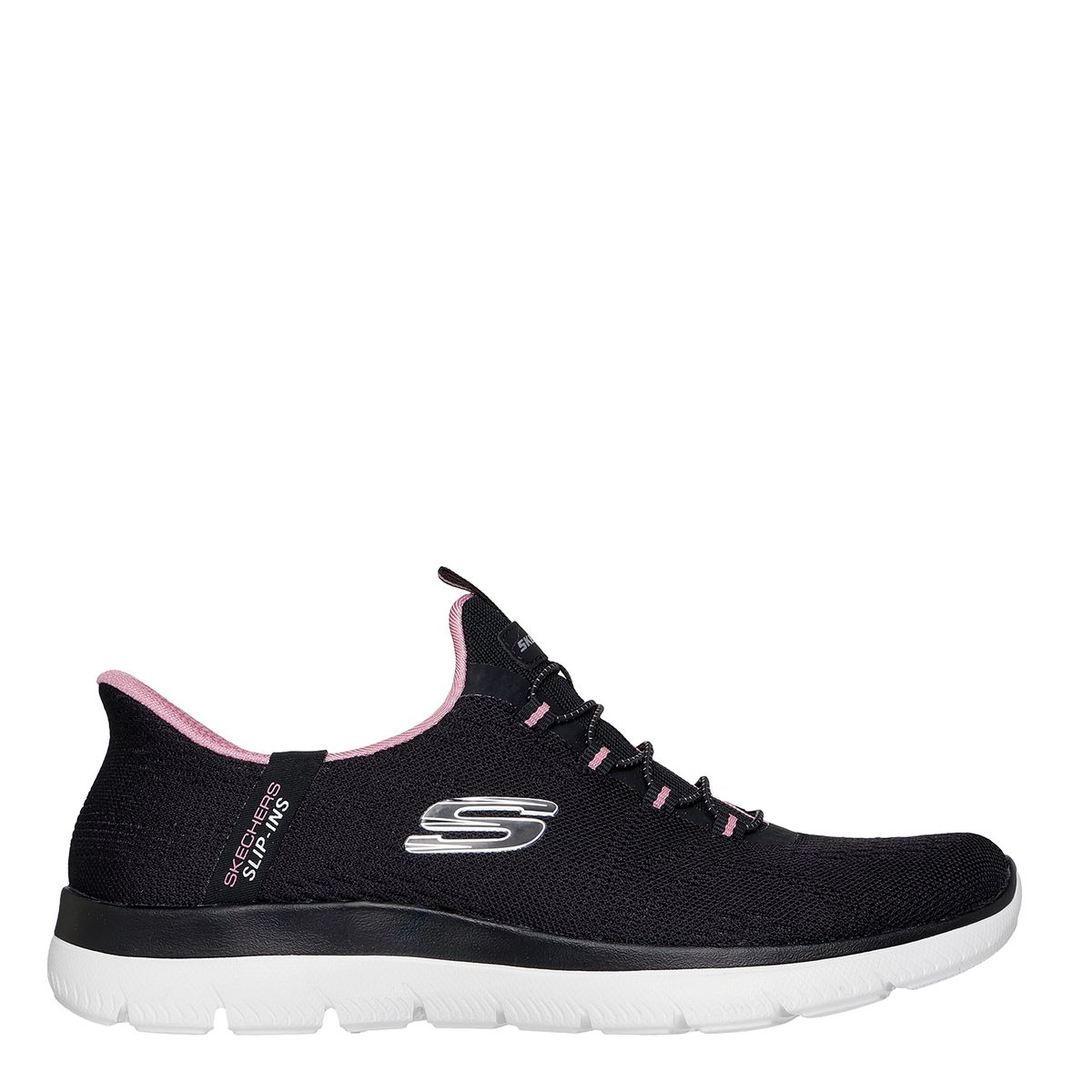 SKECHERS - Tenis Skechers Slip Ins Moda Summits Dream Chaser Mujer Negros  