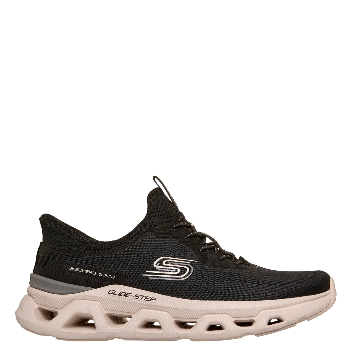SKECHERS - Tenis Skechers Slip Ins Moda Glide Step Altus Soft Mujer Negros 