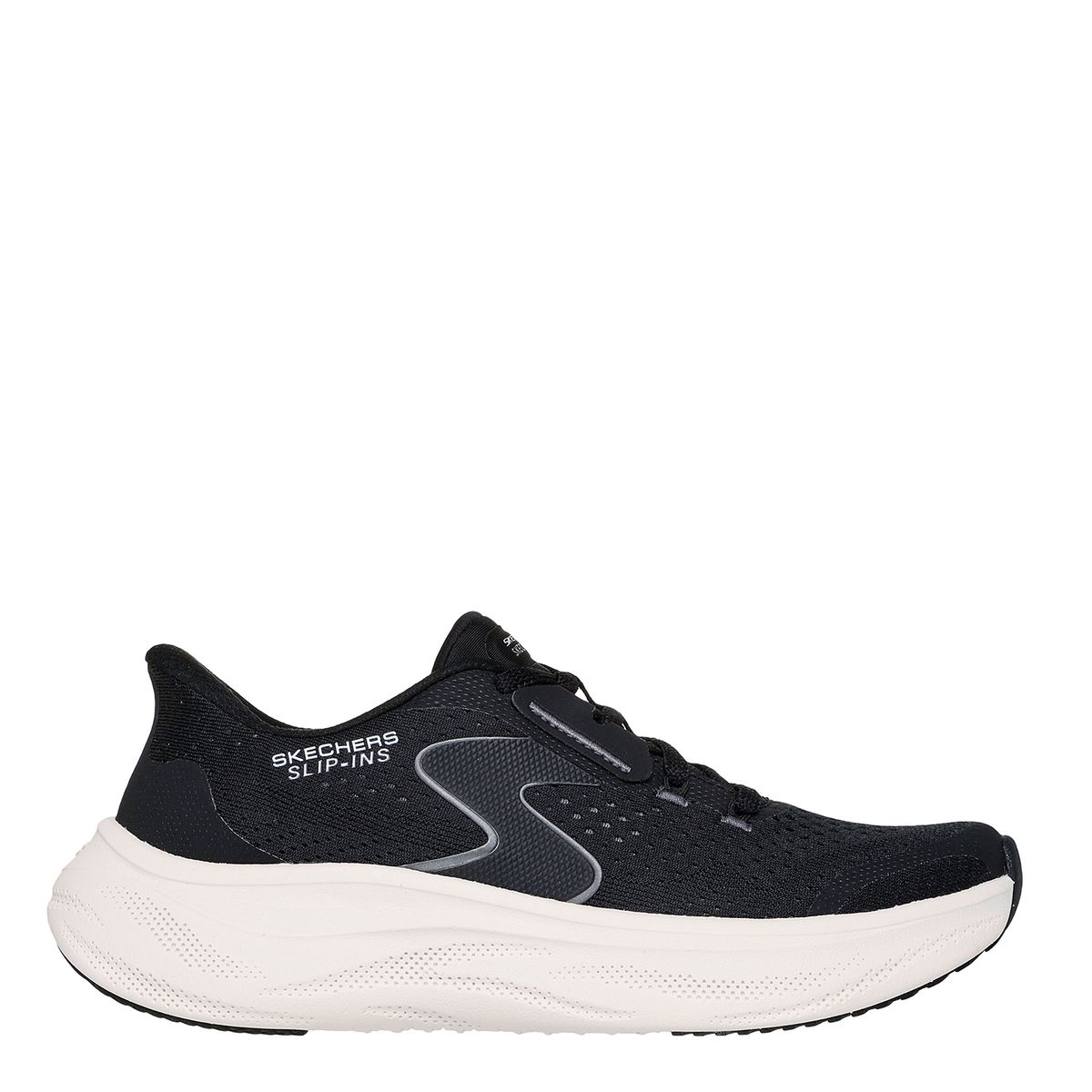 SKECHERS - Tenis Skechers Slip Ins Moda Cloud Plush Horizon Mujer Negros