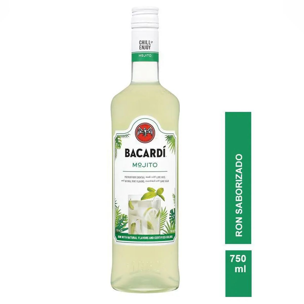  - RON BACARDI MOJITO 750 ML