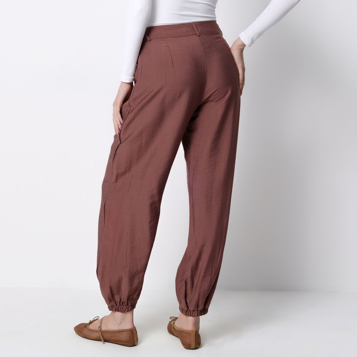 BASEMENT - Pantalón Balloon Mujer Basement