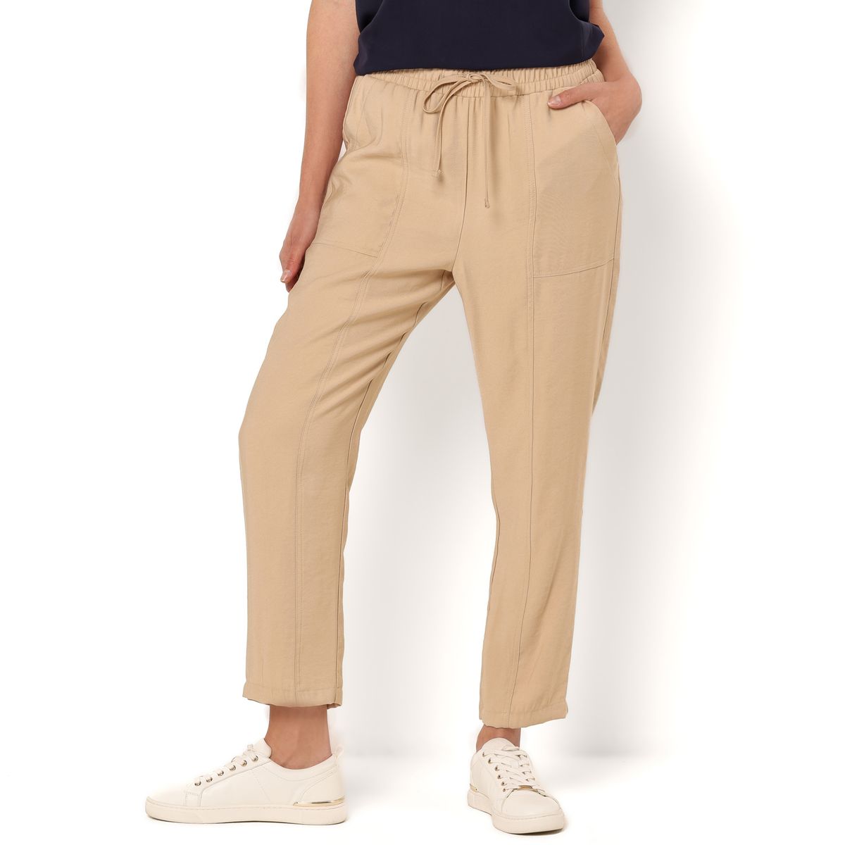 NEWPORT - Pantalón Recto  Mujer De Rayon Newport 
