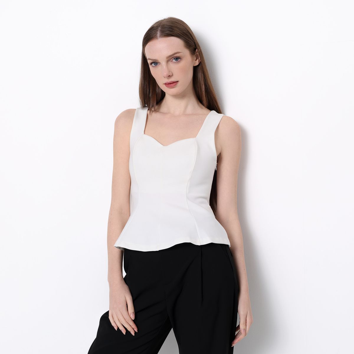 BASEMENT - Blusa Mujer Sin mangas Basement