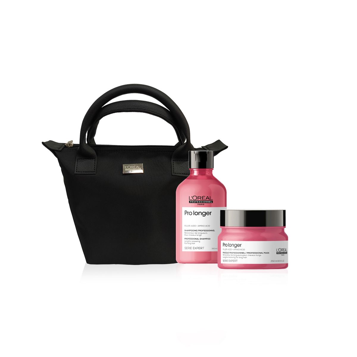 LOREAL PROFESSIONNEL - Tratamiento capilar Pack Navidad: Pro Longer Kit Puntas Perfectas + cosmetiquera LOREAL PROFESSIONNEL