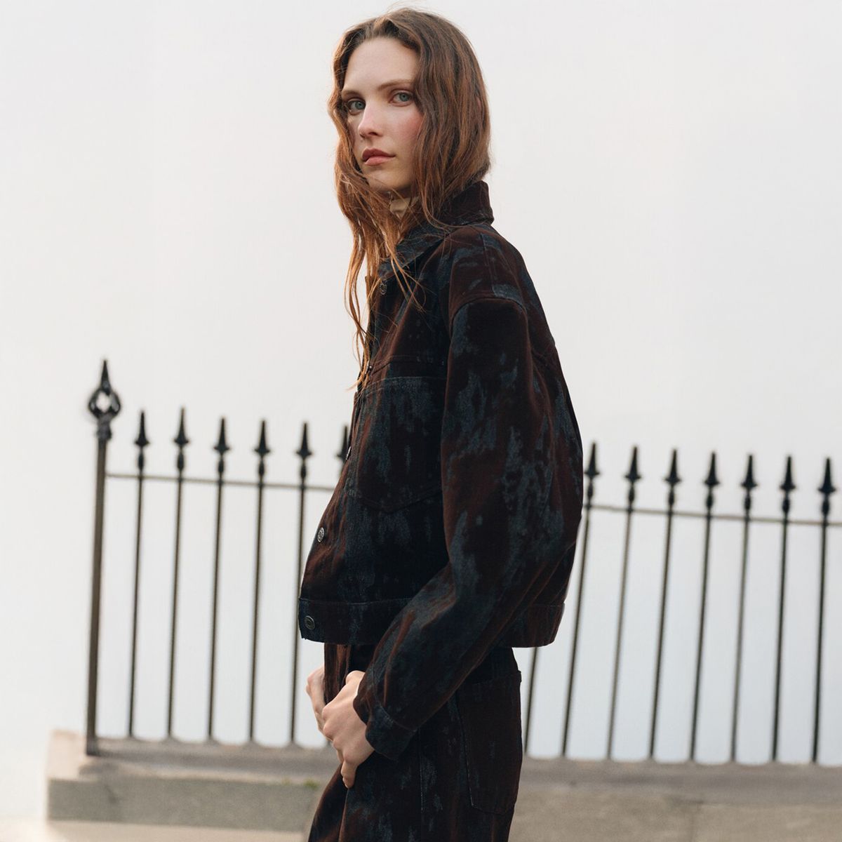 MANGO - Jean Wide leg Mujer Tiro alto Mango