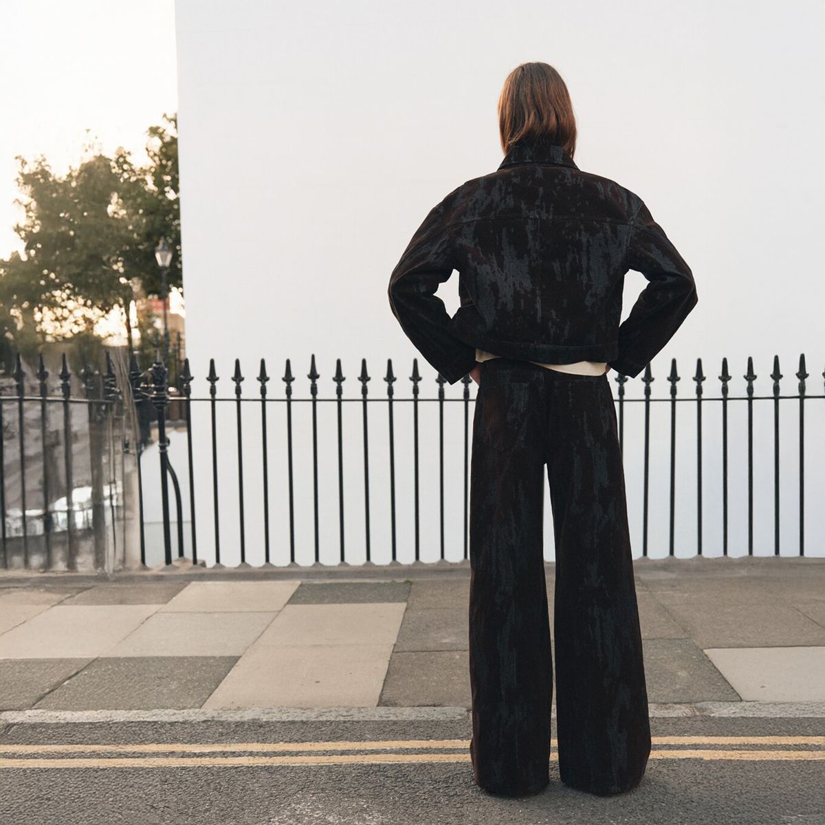 MANGO - Jean Wide leg Mujer Tiro alto Mango