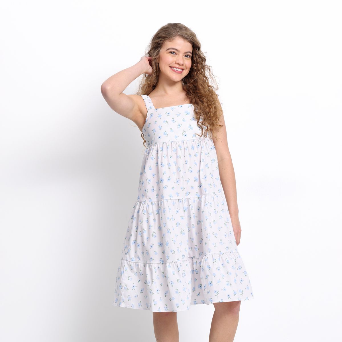 ELV - Vestido para Niña de Algodón ELV