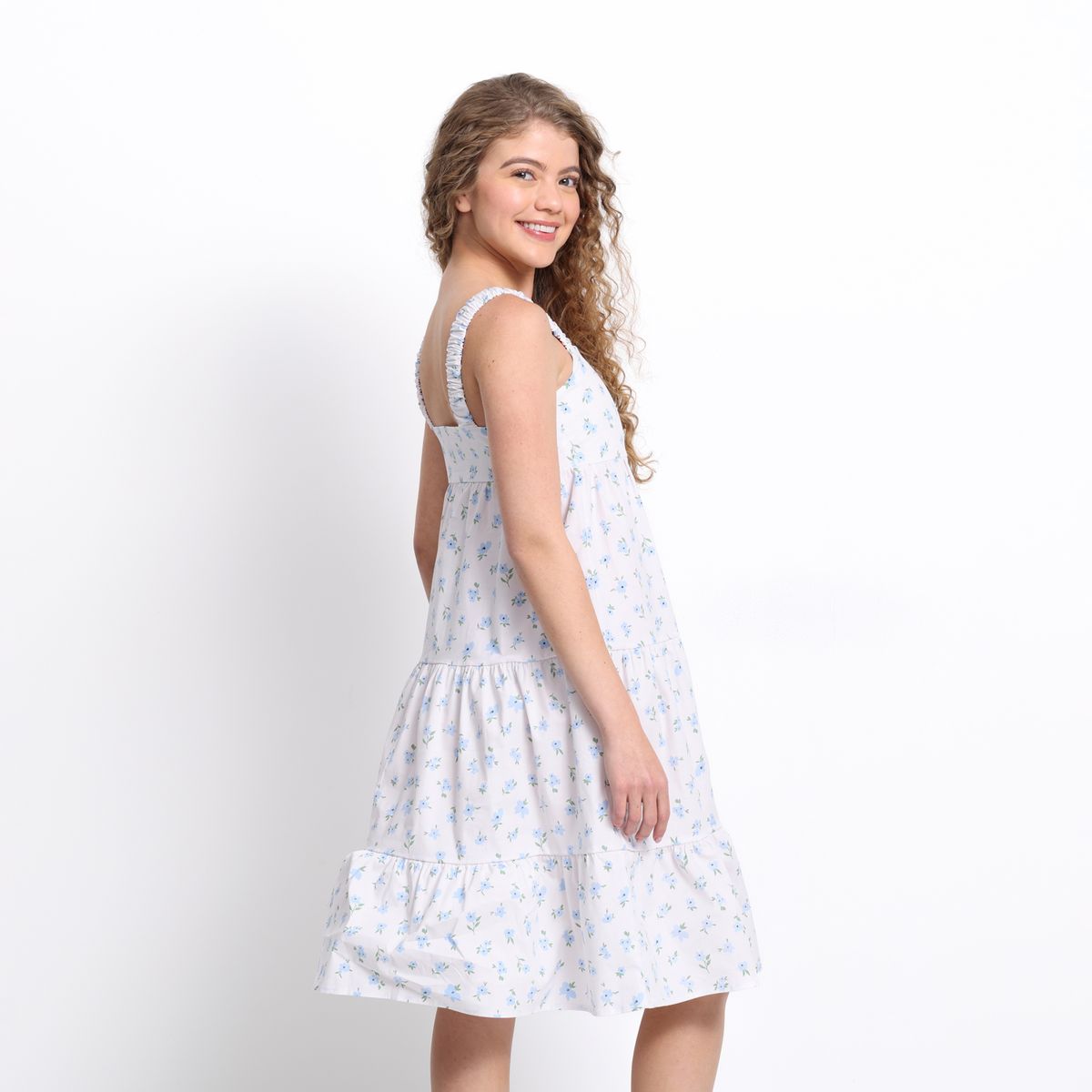 ELV - Vestido para Niña de Algodón ELV