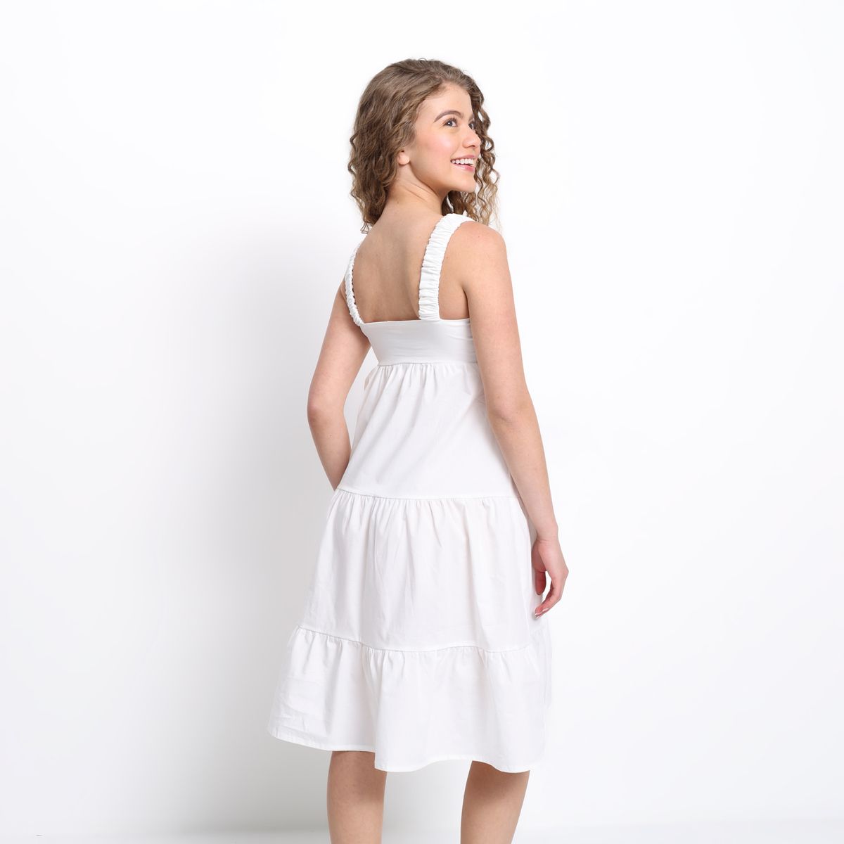 ELV - Vestido para Niña de Algodón ELV