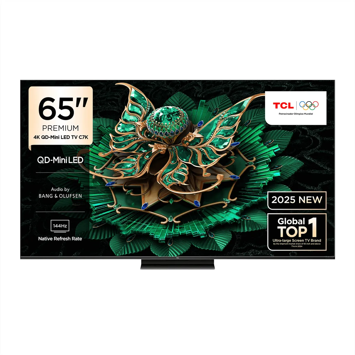 TCL - Televisor | TCL | 65 pulgadas | 4K UHD | QD- Miniled | 65C7K