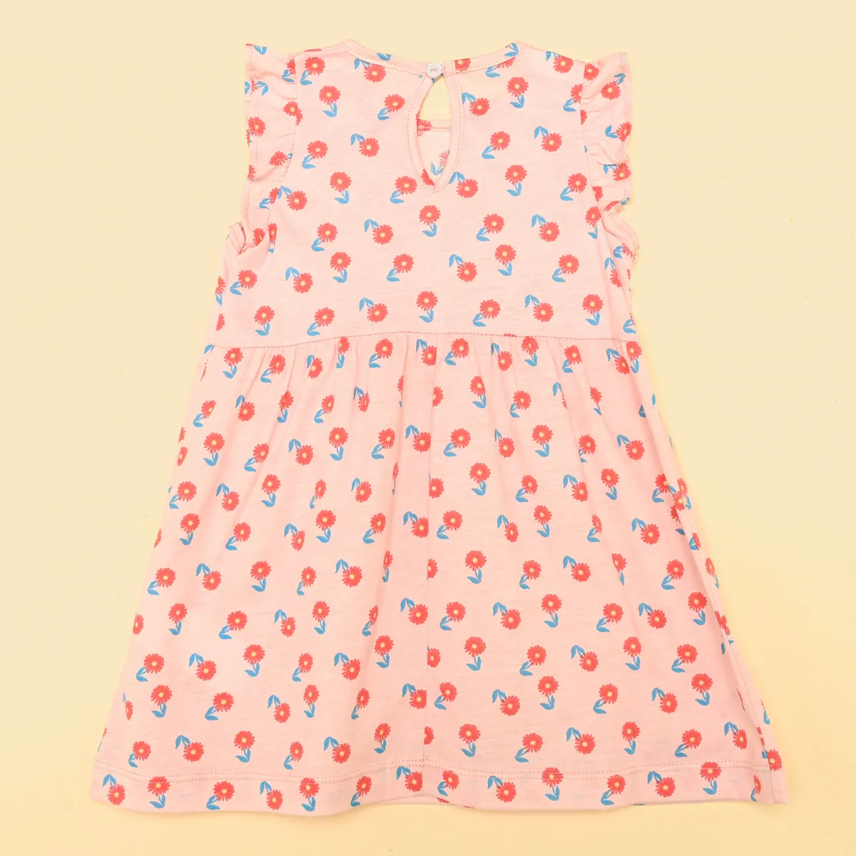 YAMP - Vestido para Bebé niña de Algodón Yamp