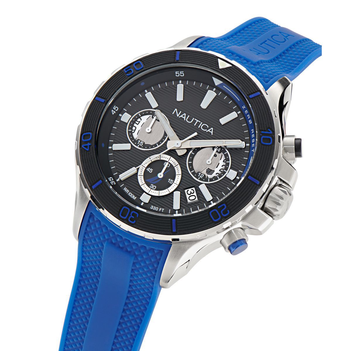NAUTICA - Reloj Nautica Hombre NST. Reloj Silicona Azul NAPNSF501