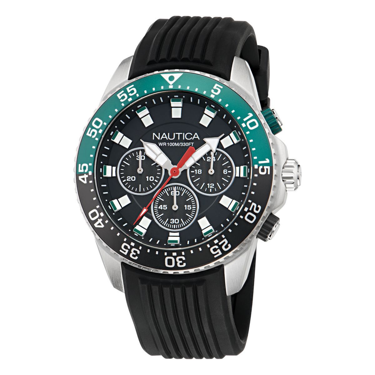 NAUTICA - Reloj Nautica Hombre Nautica One. Reloj Silicona Negro NAPNOF502