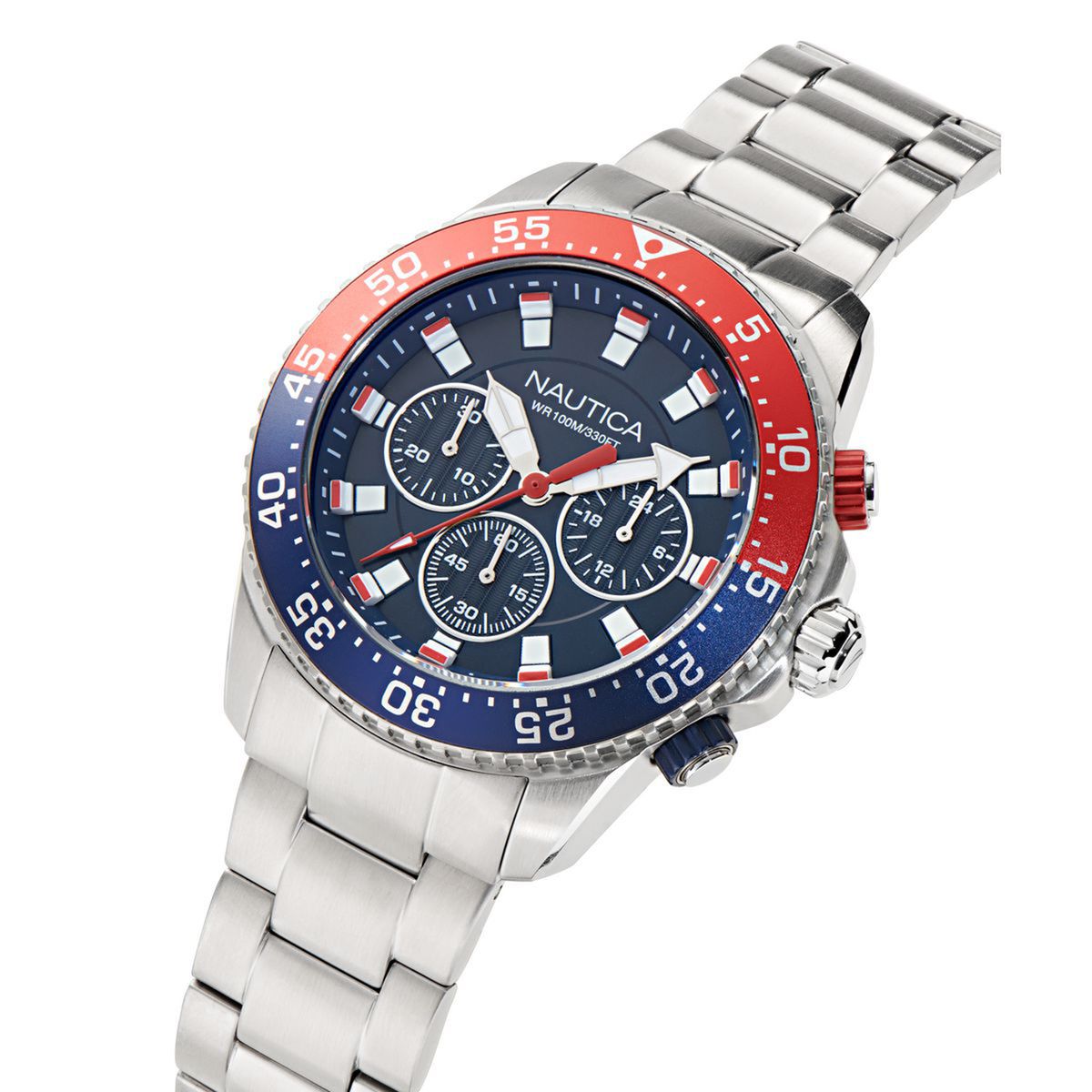NAUTICA - Reloj Nautica Hombre Nautica One. Reloj Acero Inoxidable Plateado NAPNOF503