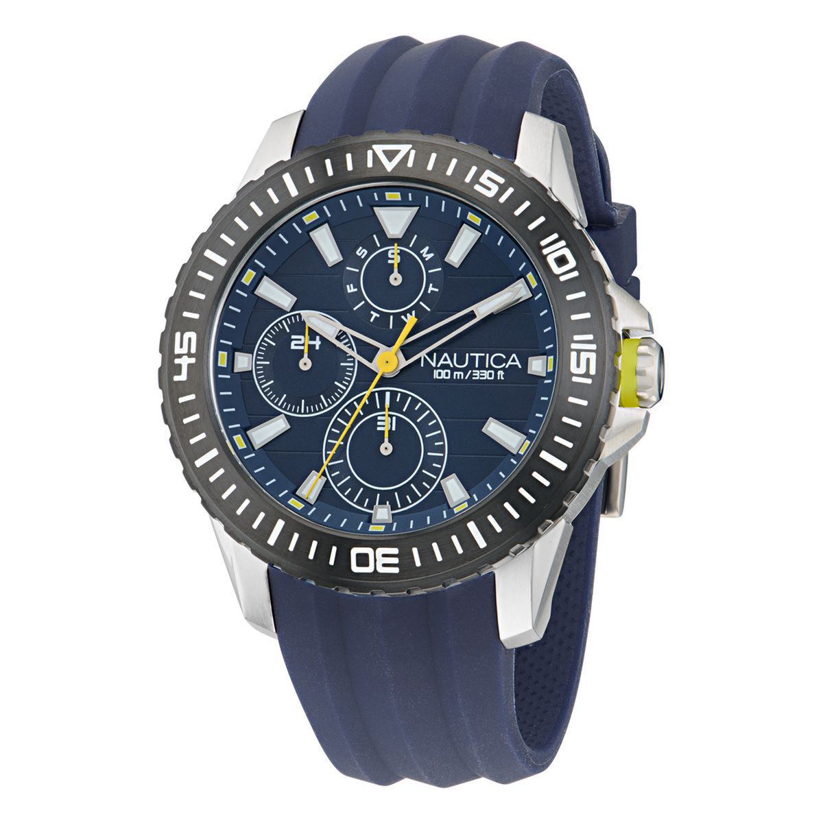 NAUTICA - Reloj Nautica Hombre NST. Reloj Silicona Azul NAPNSF506