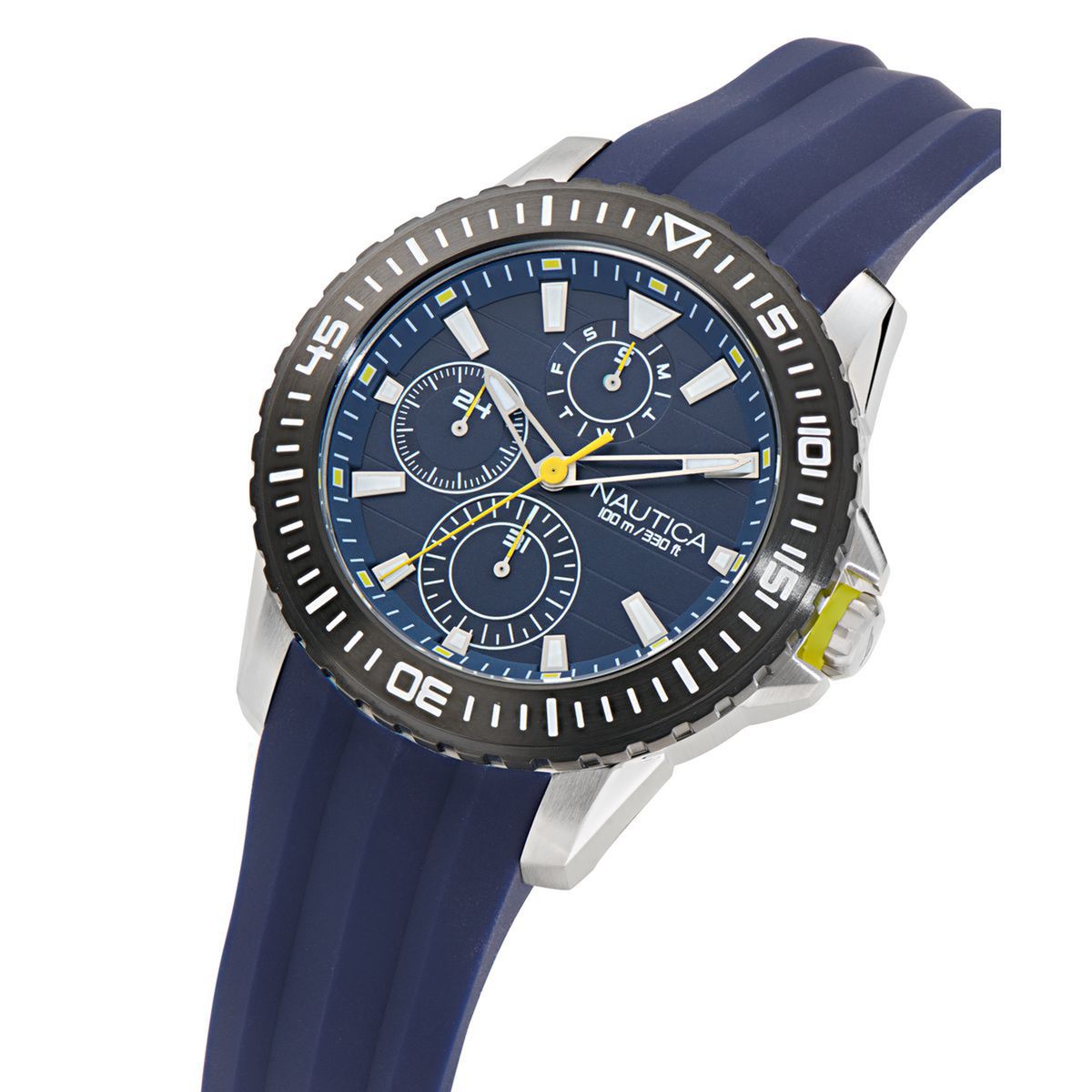 NAUTICA - Reloj Nautica Hombre NST. Reloj Silicona Azul NAPNSF506