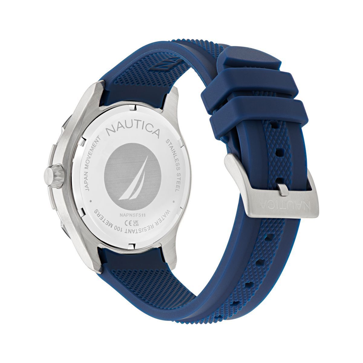 NAUTICA - Reloj Nautica Hombre NST Everyday. Reloj Silicona Azul NAPNSF511
