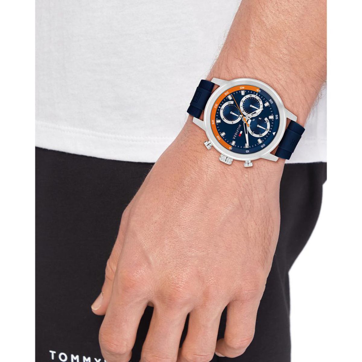 TOMMY HILFIGER - Reloj Tommy Hilfiger Hombre 1792177 . Reloj Silicona Azul