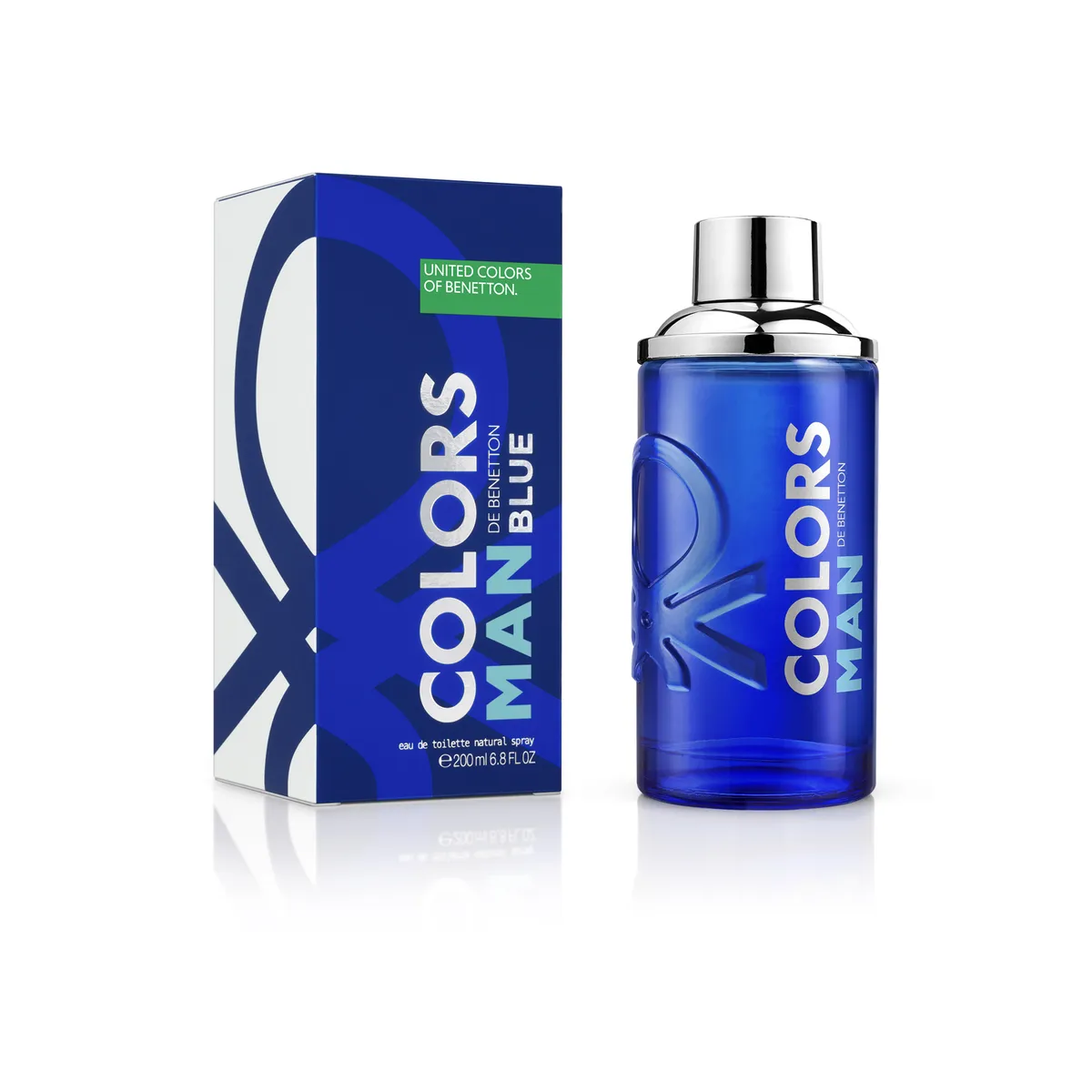 BENETTON - Perfume Hombre Colors Blue Man 200 ml Eau toilette 