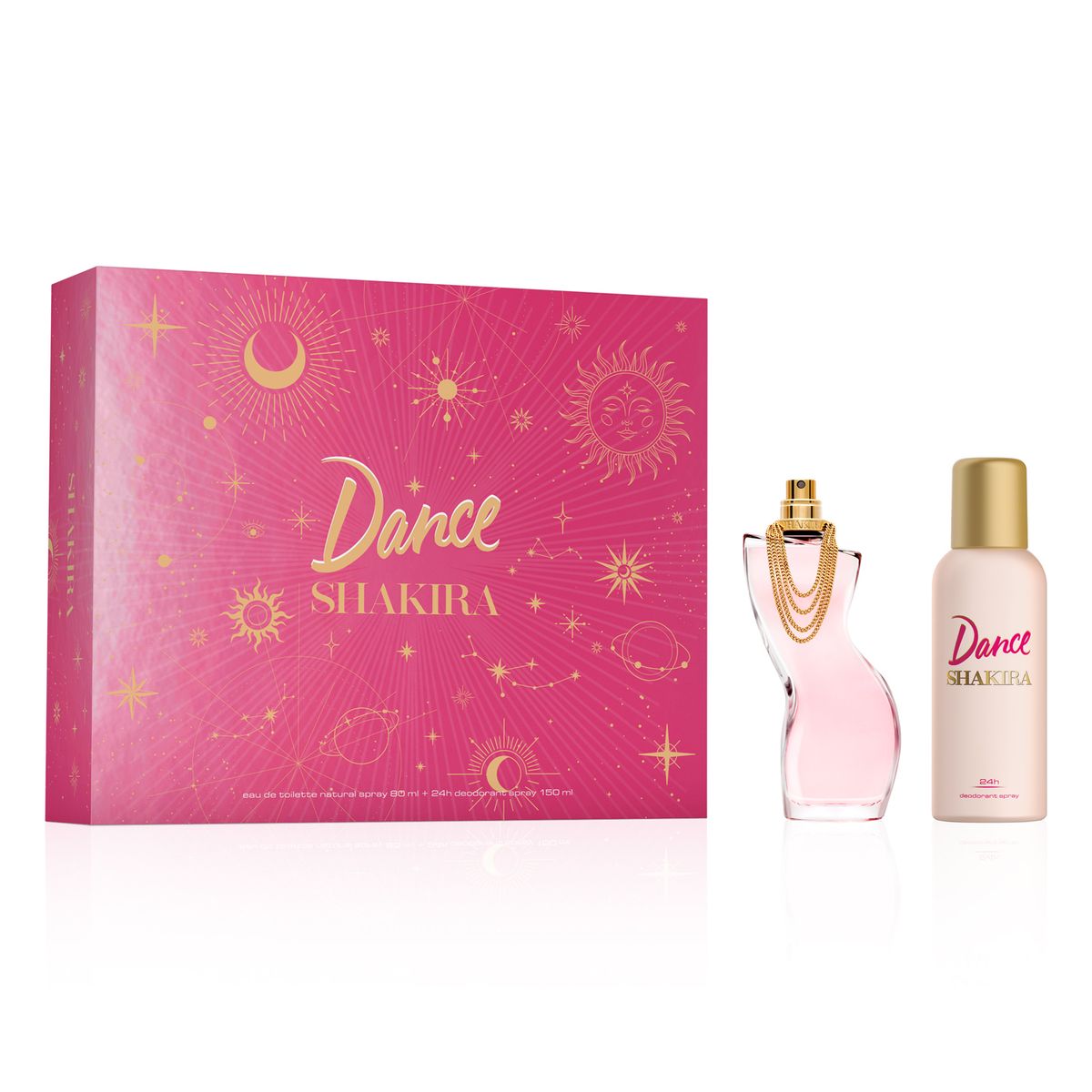 SHAKIRA - Set de Perfume Mujer Shakira Incluye Dance Eau de toilette 80ml + Desodorante 