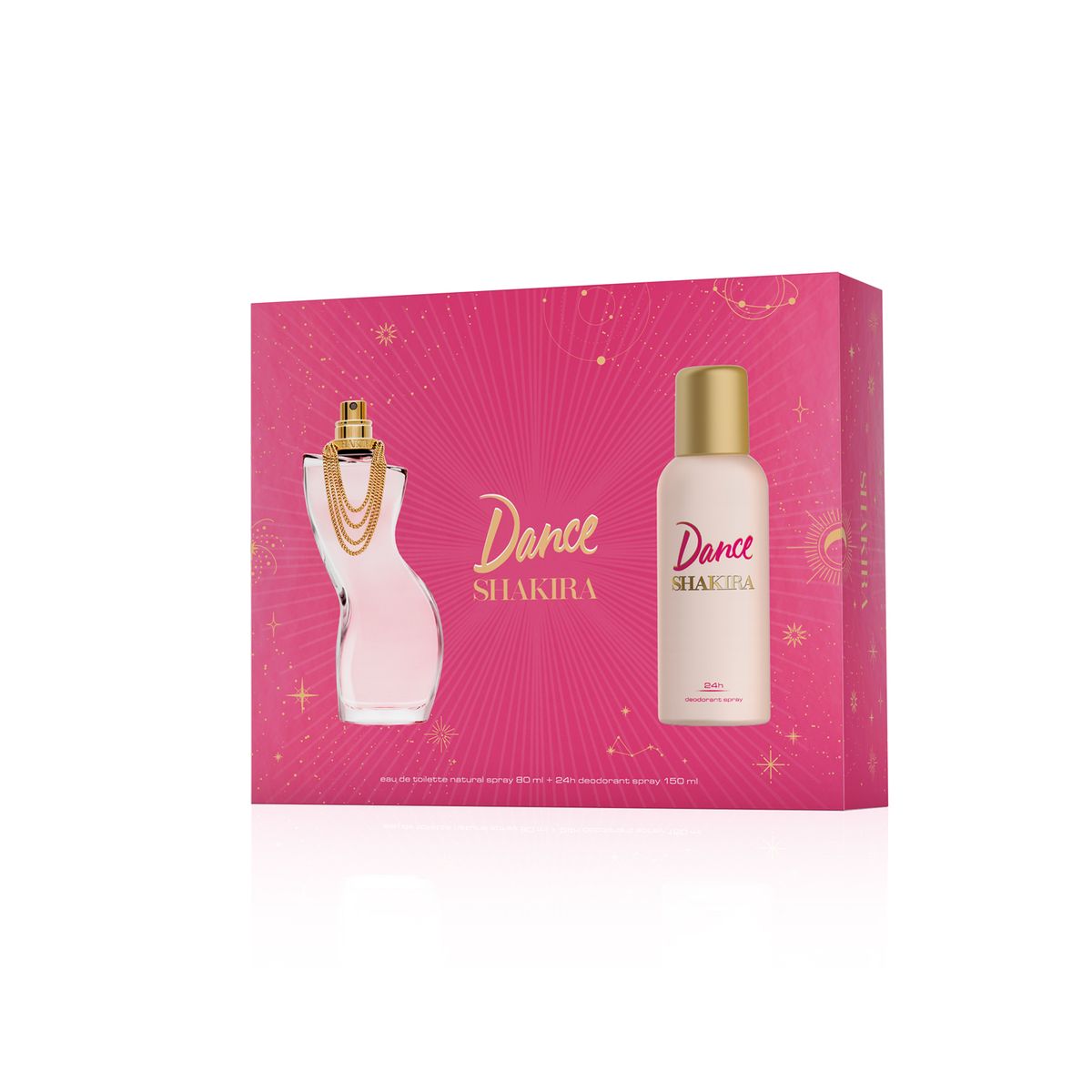 SHAKIRA - Set de Perfume Mujer Shakira Incluye Dance Eau de toilette 80ml + Desodorante 