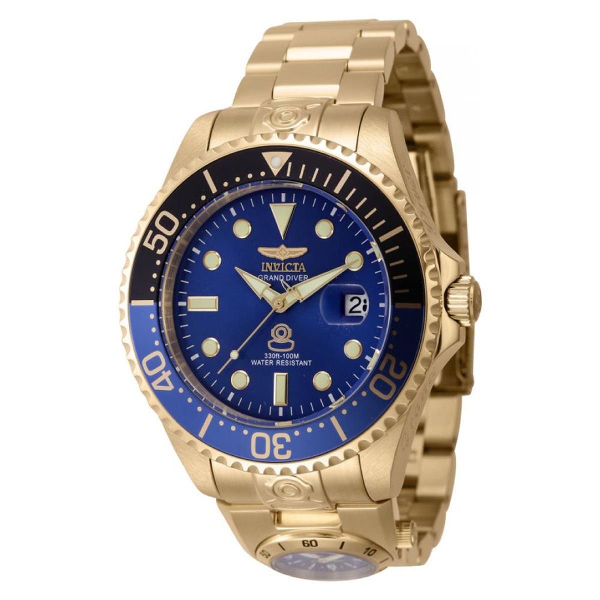 INVICTA - Reloj Invicta Hombre Pro Diver . Reloj Cuero Negro