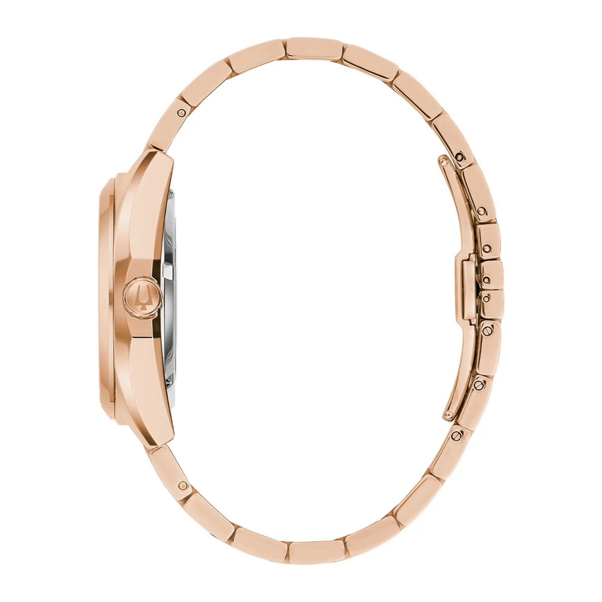 BULOVA - Reloj Bulova Hombre Surveyor. Reloj Acero Inoxidable Oro Rosa 97B234 