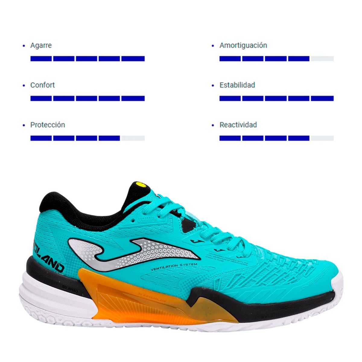 JOMA - Tenis Joma Hombre para jugar Tenis Roland 