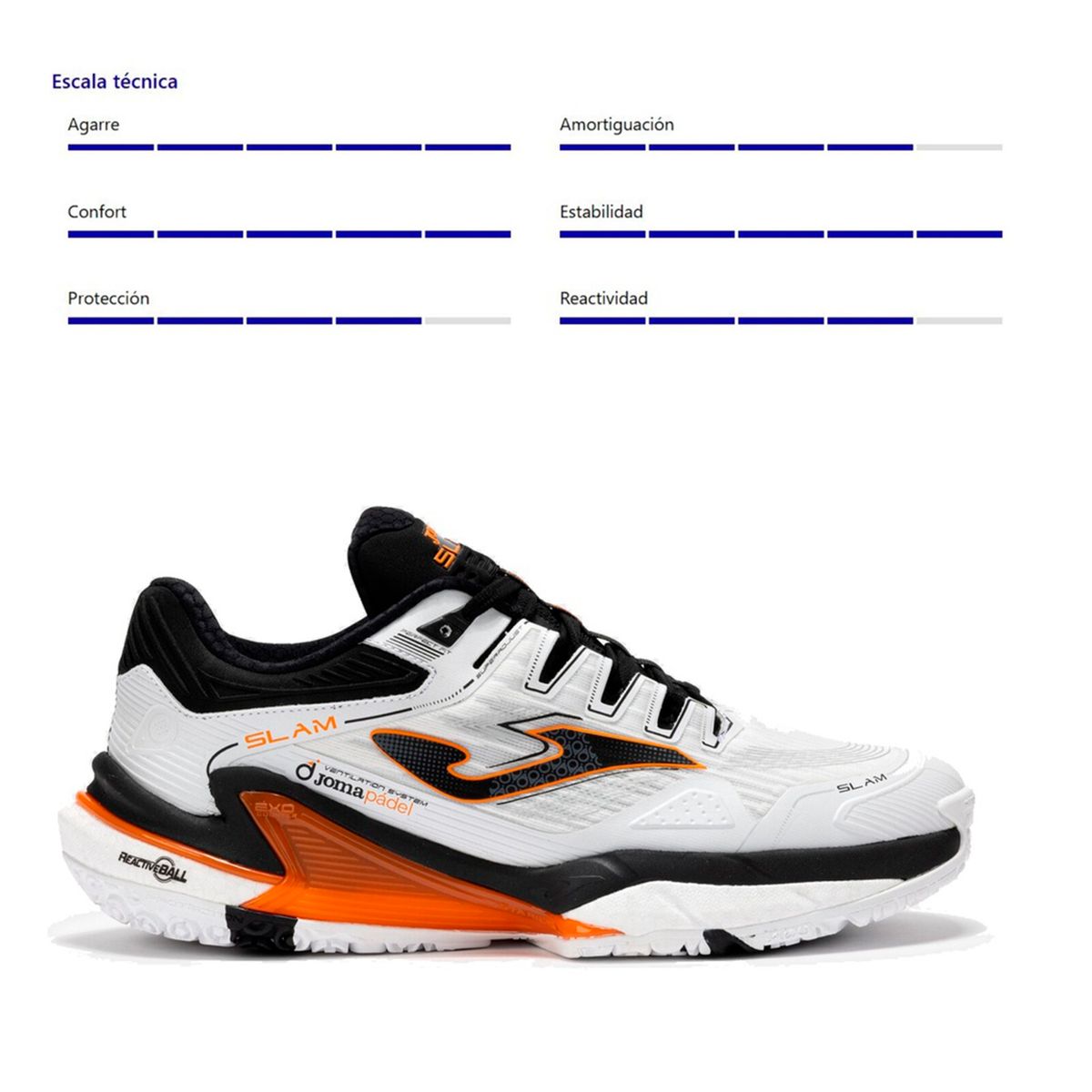 JOMA - Tenis Joma Hombre para jugar Tenis Slam 