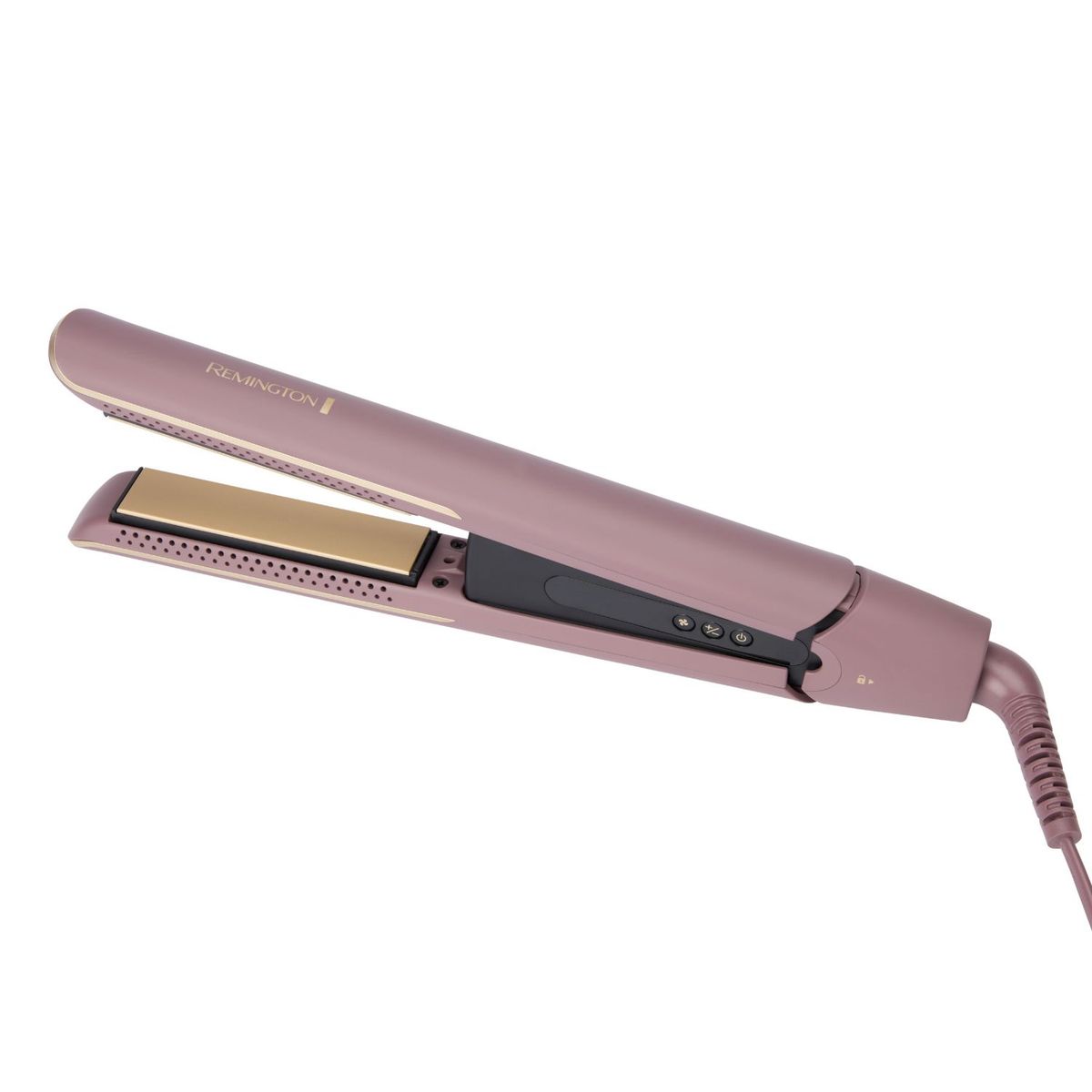 REMINGTON - Plancha de Pelo alisadora delgada Remington AIRvive, S8930-110F Cerámica Generador de iones