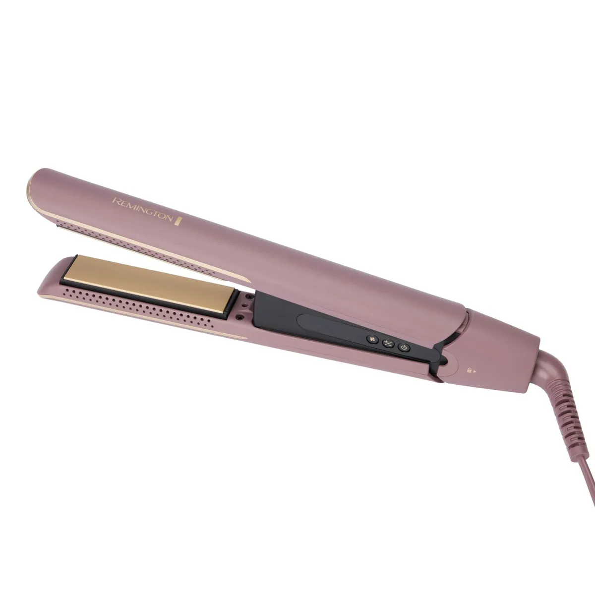 REMINGTON - Plancha de Pelo alisadora delgada Remington AIRvive, S8930-110F Cerámica Generador de iones