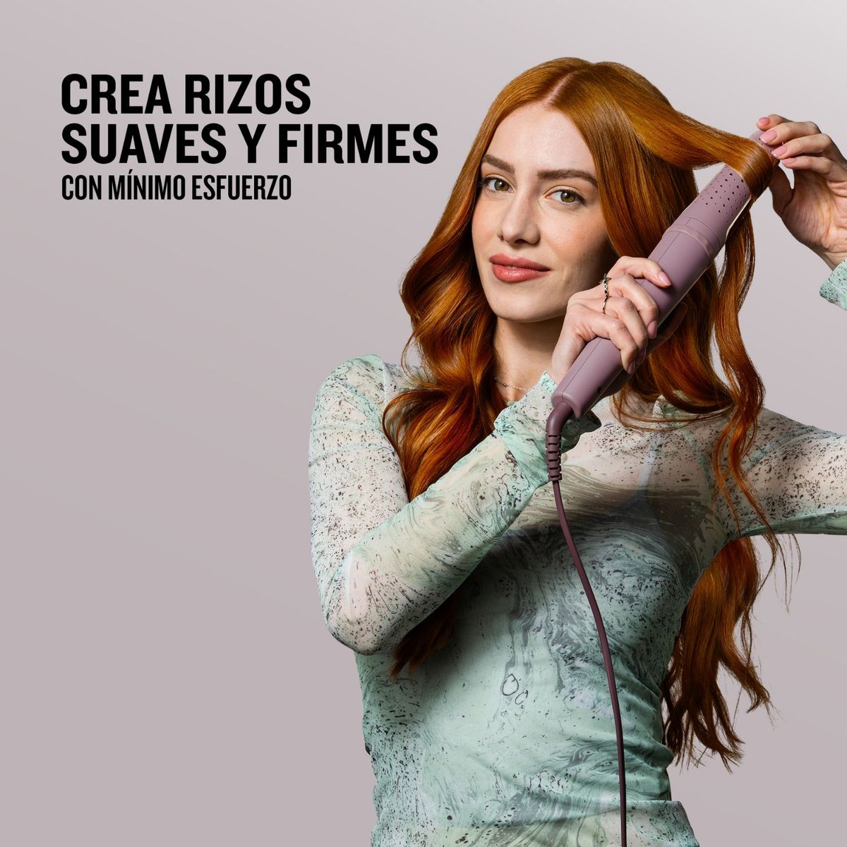 REMINGTON - Rizador de Pelo Remington Rizador de barril giratorio Remington¿ AIRVive¿, CI8930-110F Cerámica 210°